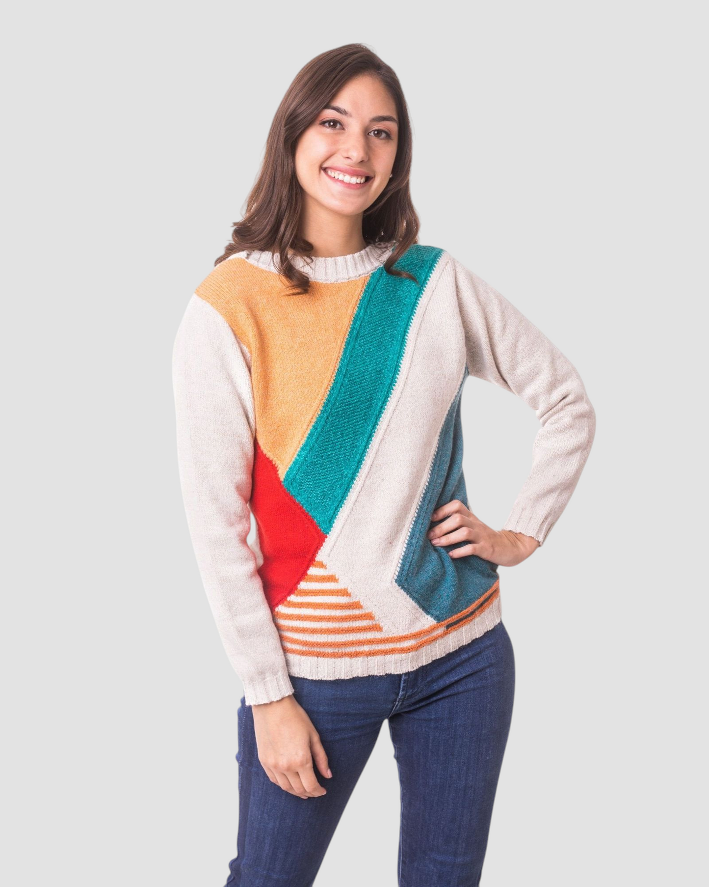 CUELLO BOTE LANA MOTIVO - ART.7971
