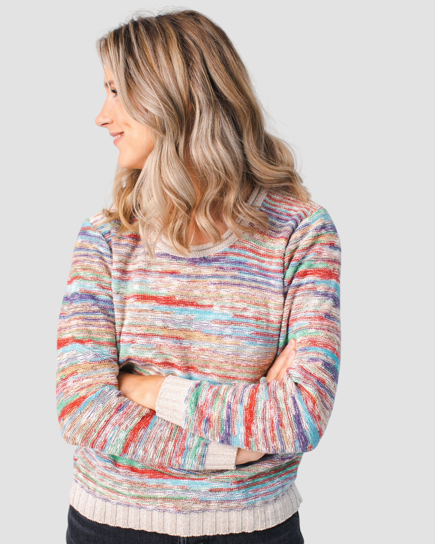 '-OUTLET- CUELLO U ALGODÓN MULTICOLOR - ART.7269