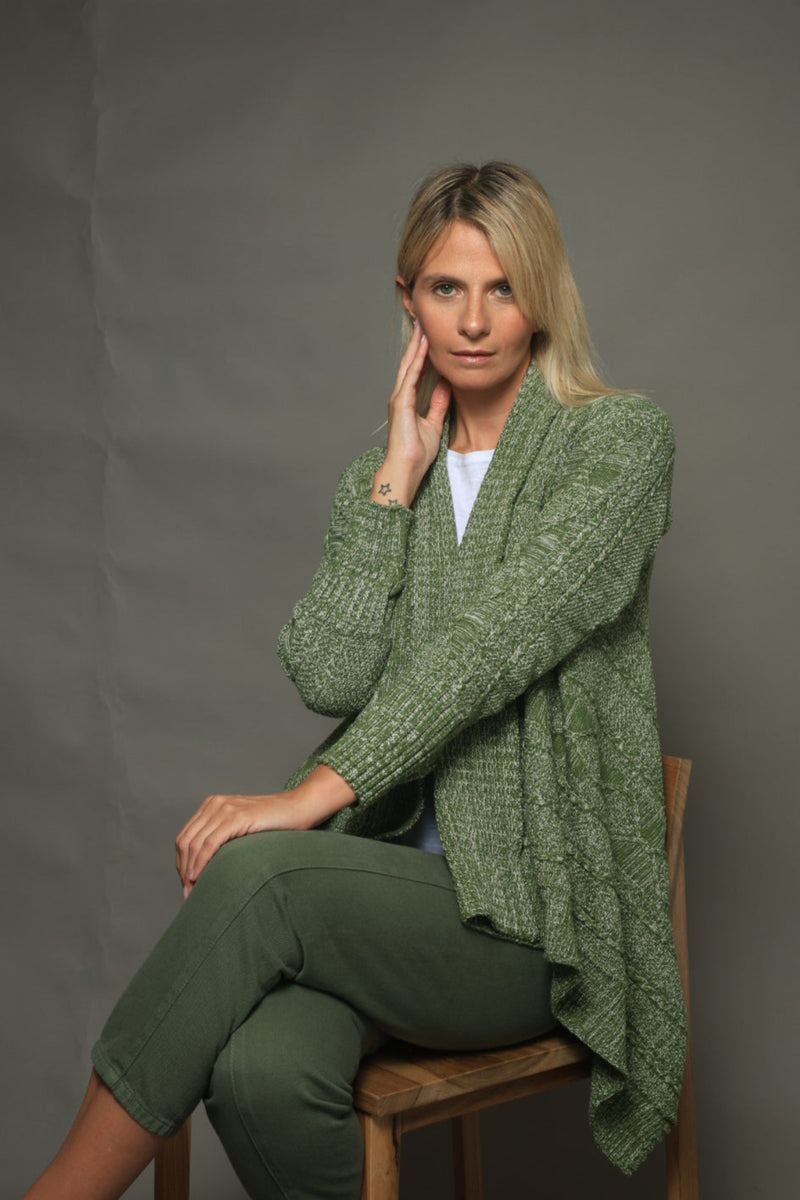 CAPA LANA VERDE MELANGE - 2021