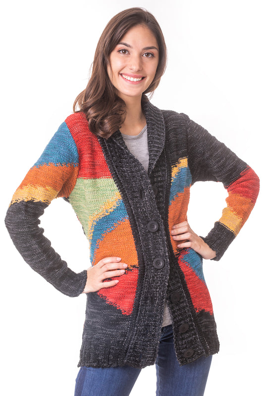 SACON SMOKING INTARSIA NEGRO (ART.7756)