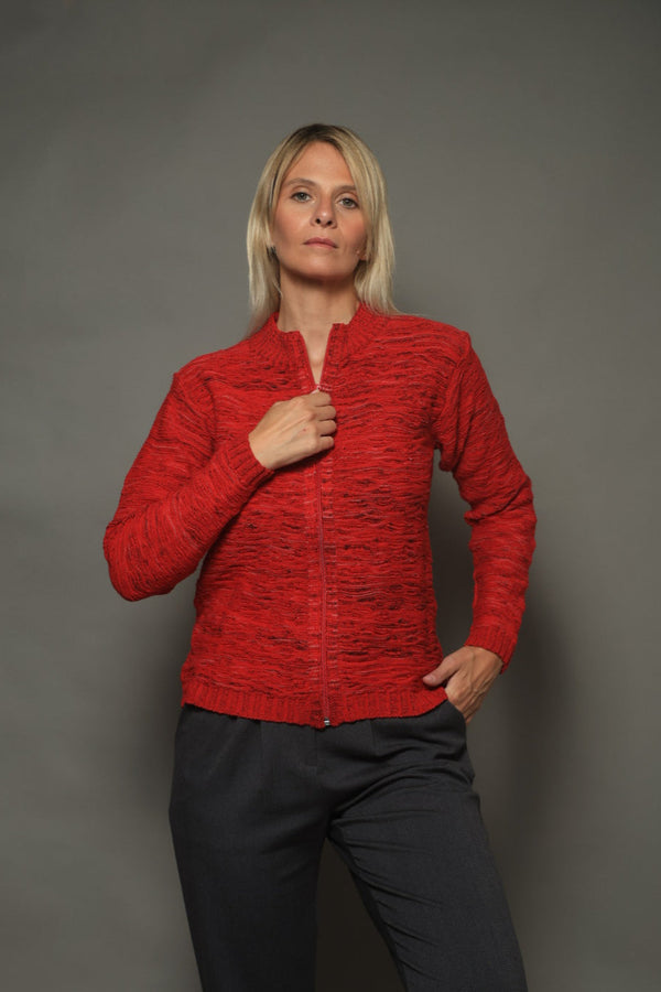 CAMPERA ALGODÓN ROJA -ART.7997