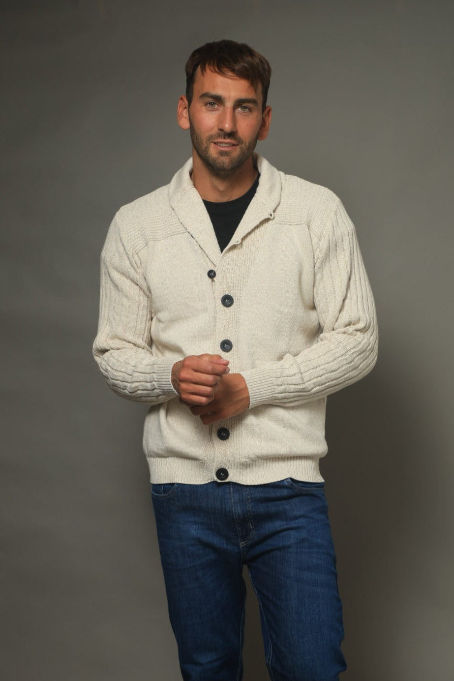 SACO SMOKING MANGA CANELON CRUDO (ART. 4314)