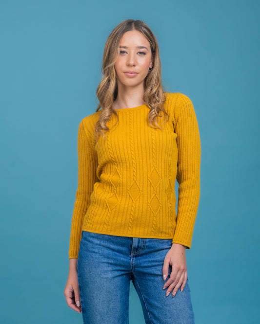 BOSSA ALGODÓN MOSTAZA - ART.7984