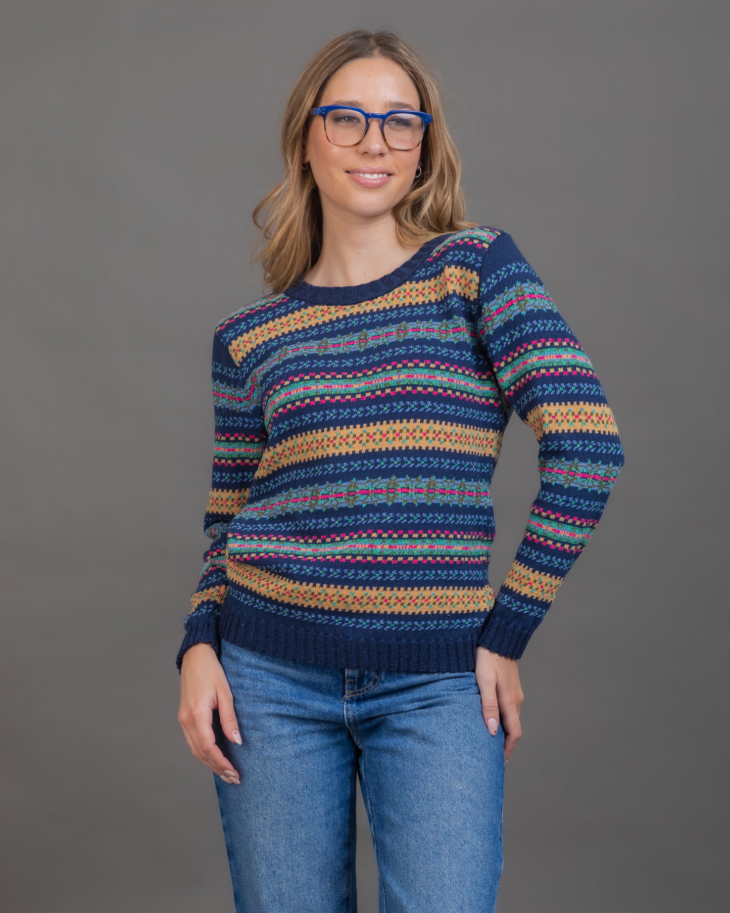 CUELLO U ALGODÓN MULTICOLOR - ART.7601