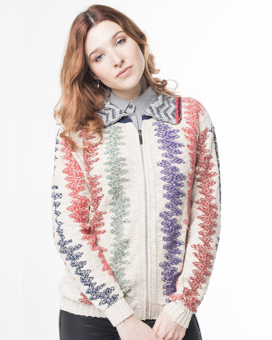 CAMPERA ALGODÓN DETALLE MULTICOLOR - ART.7973