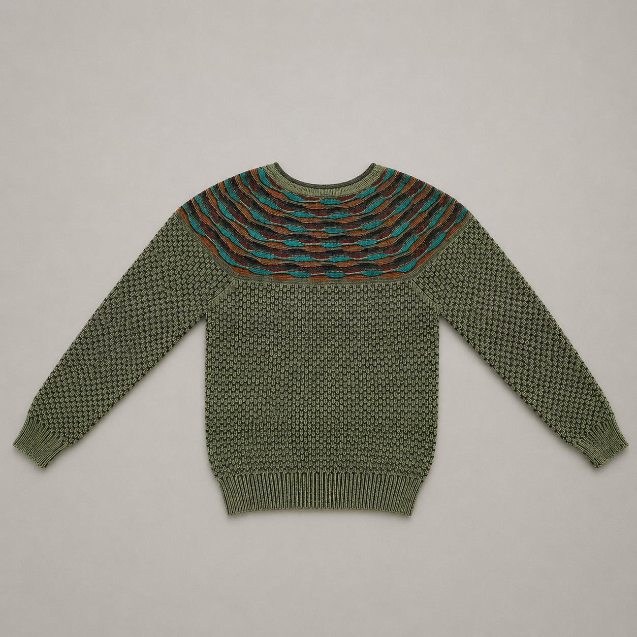 CUELLO BOTE CON DETALLE VERDE ART 7617