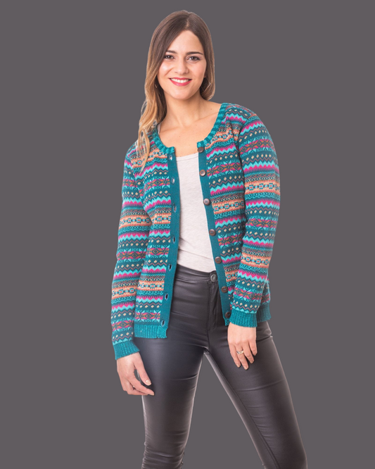 SACO LANA MULTICOLOR ATLÁNTICO - ART.7335