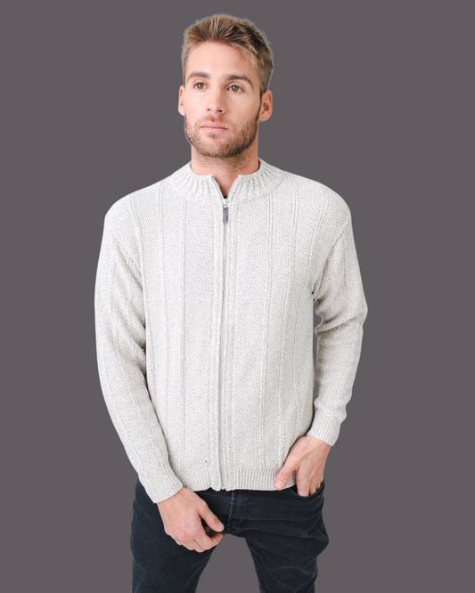 CAMPERA C/CIERRE LINKS CANELON CRUDO (ART. 4957)