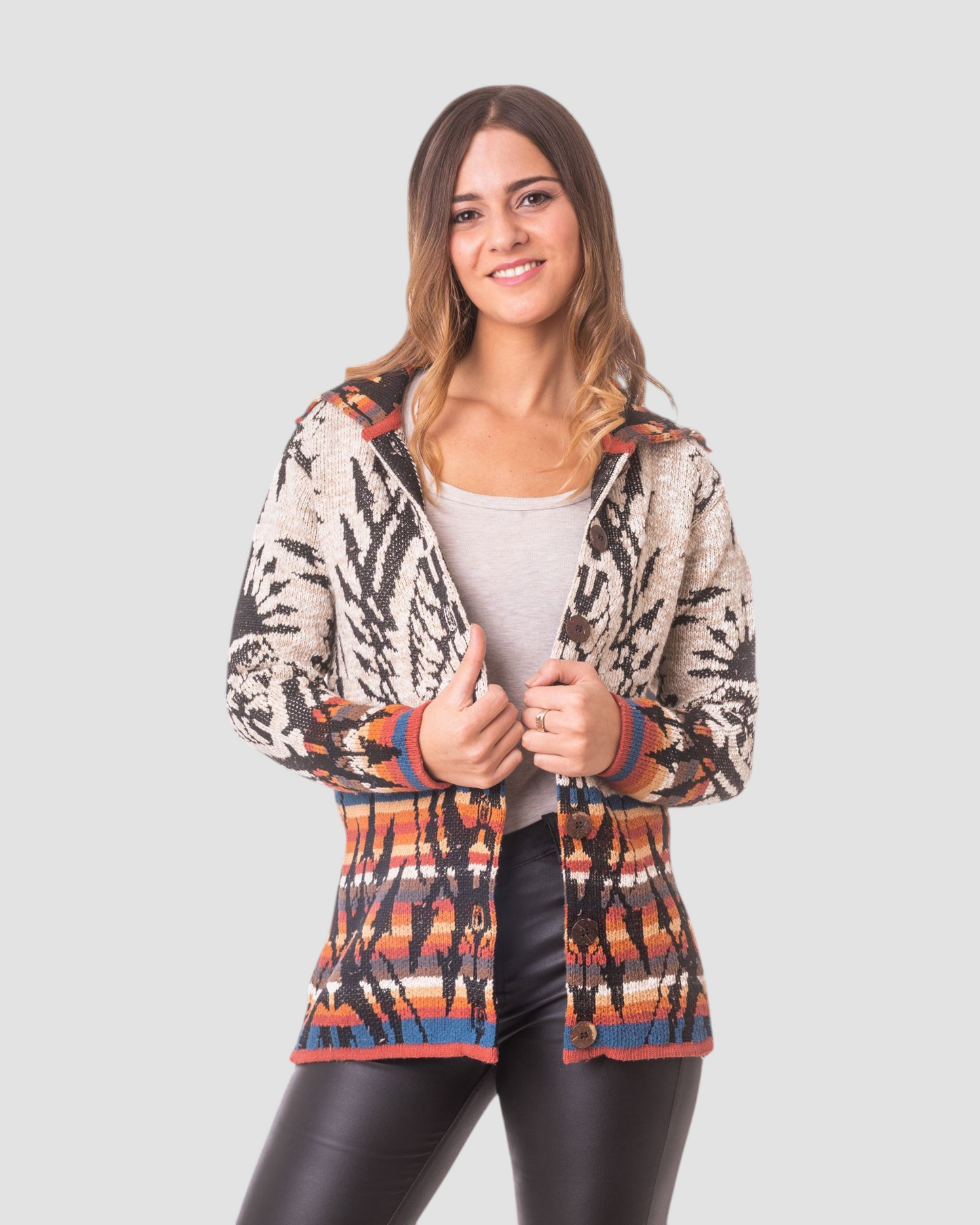 SACO RELIEVE ALGODÓN - ART.7327