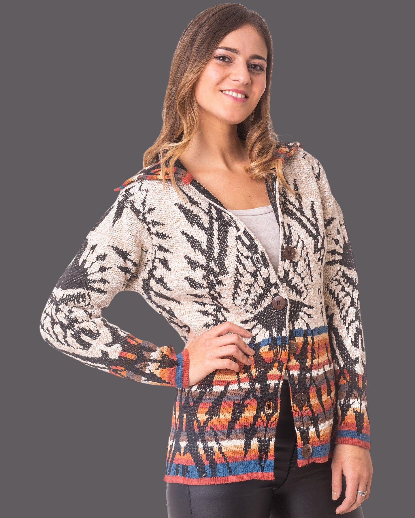 SACO RELIEVE ALGODÓN - ART.7327