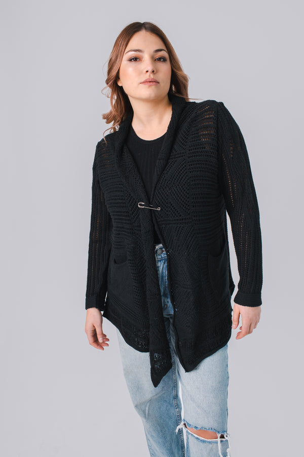 SACO CALADO NEGRO (ART. 7350)