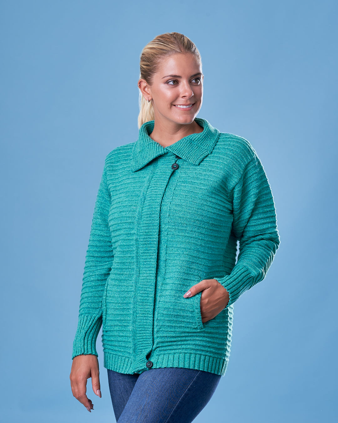 CAMPERA BOLSILLOS LANA BOTANICO - ART.i804